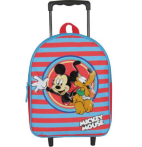 mickey mouse kuffert, mickey mouse trolley, mickey mouse kuffert med 4 hjul, mickey mouse rejsekuffert, mickey mouse b&oslash;rnekuffert, mickey mouse rejseartikler, mickey mouse kabinekuffert, mickey mouse kabinetrolley, disney kuffert, disney trolley