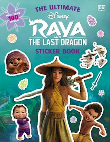 Raya og den sidste drage stickers bog - 10+ Raya og den sidste drage gaveideer til børn