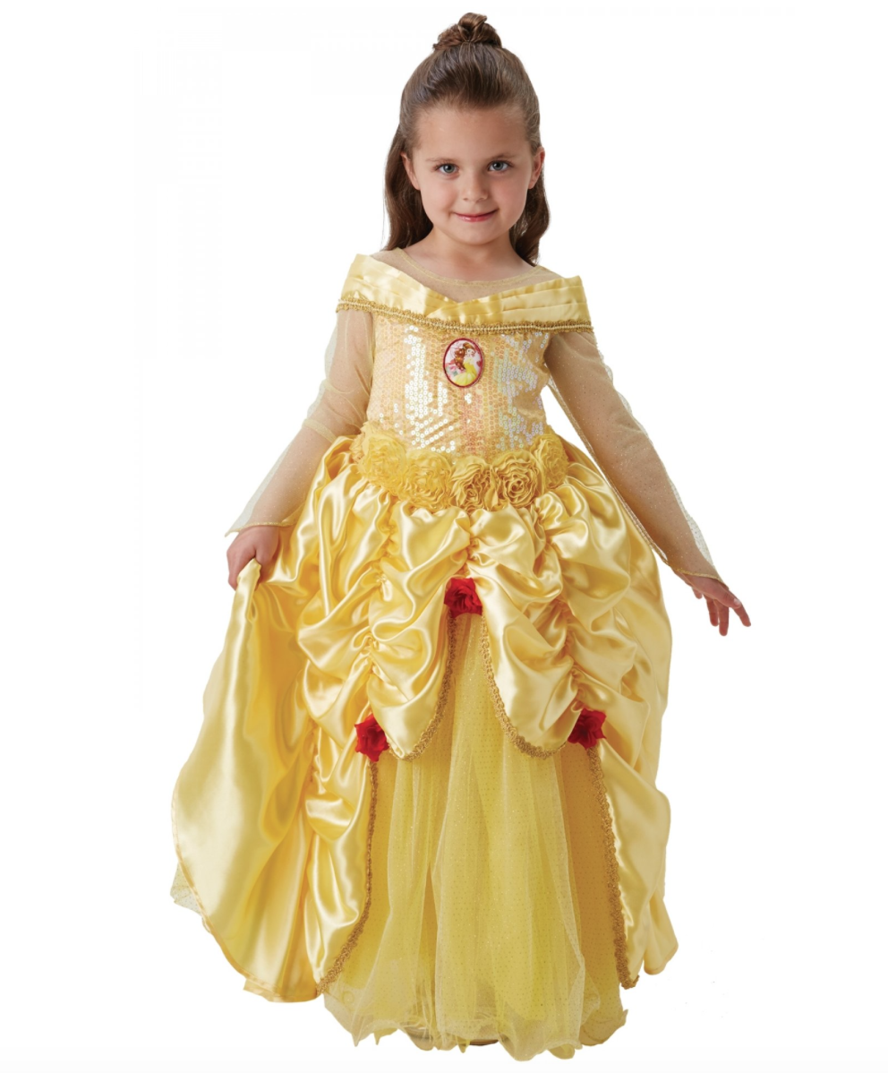 DIsney kjole til børn - Belle kostume til børn