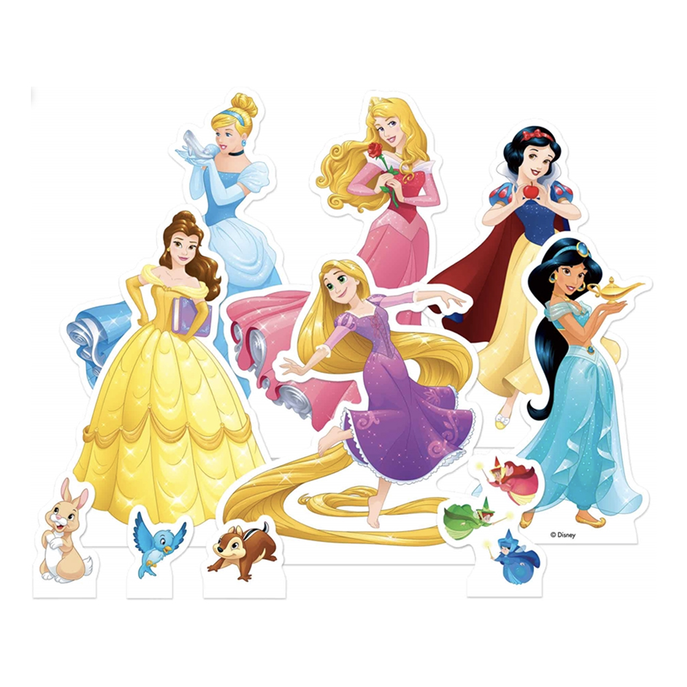 Disney Prinsesser Borddekorationer  - Disney prinsesser fødselsdag