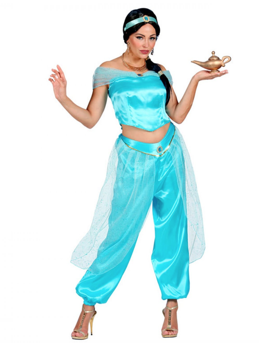 Jasmin kostume til voksne - Disney prinsesse kostume til voksne