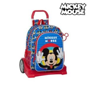 mickey mouse kuffert, mickey mouse trolley, mickey mouse kuffert med 4 hjul, mickey mouse rejsekuffert, mickey mouse b&oslash;rnekuffert, mickey mouse rejseartikler, mickey mouse kabinekuffert, mickey mouse kabinetrolley, disney kuffert, disney trolley