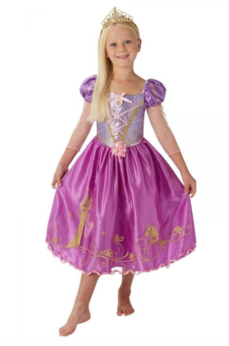Disney Rapunzel kostume til børn - Rapunzel kostume til børn