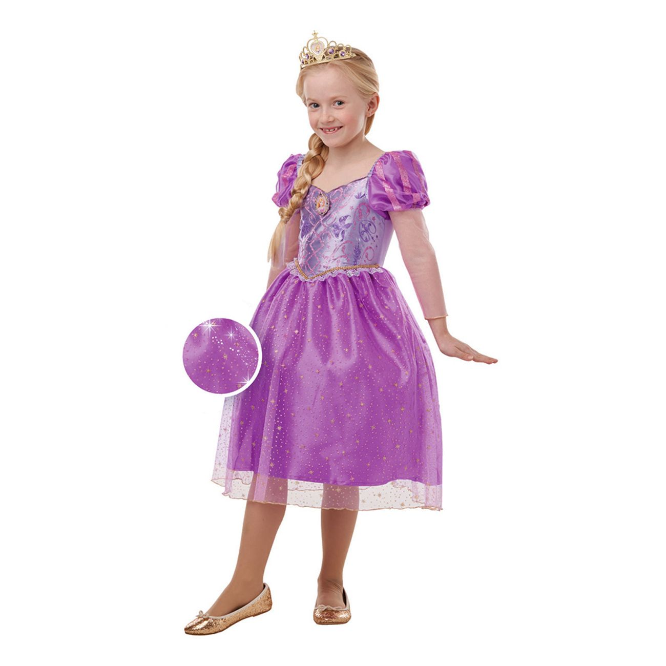Rapunzel børnekostume - Rapunzel kostume til børn