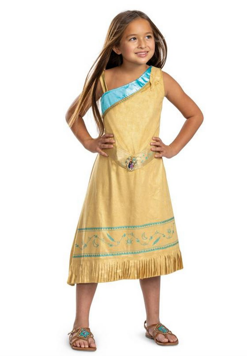 Prinsesse Pocahontas Børnekostume  - Pocahontas kostume til børn