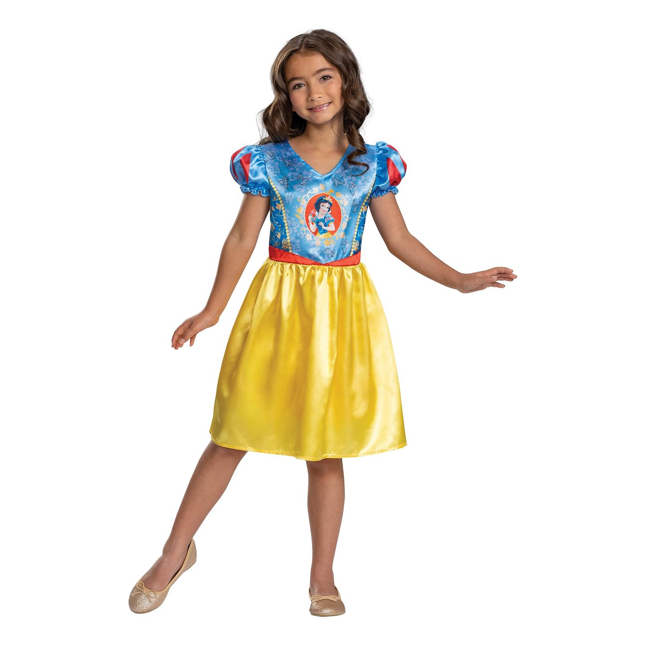 Snehvide børnekostume budget - Disney prinsesse kostume til børn