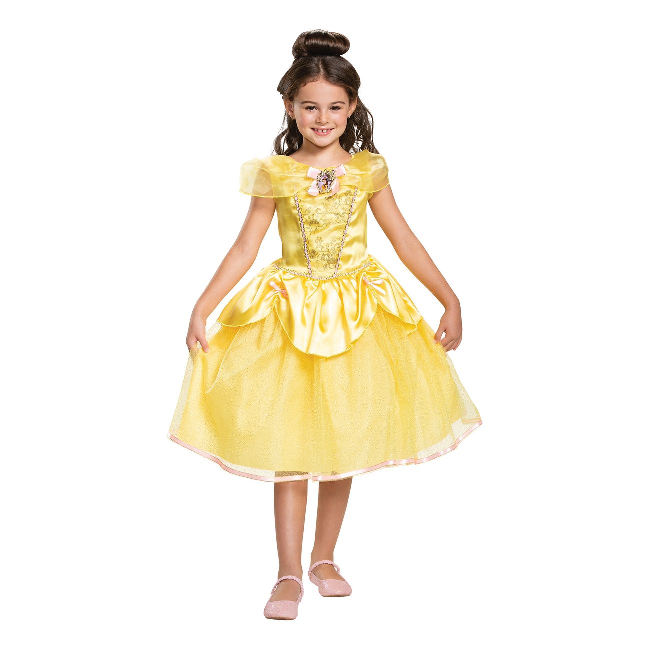 Disney Belle Kjole Børnekostume - Belle kostume til børn