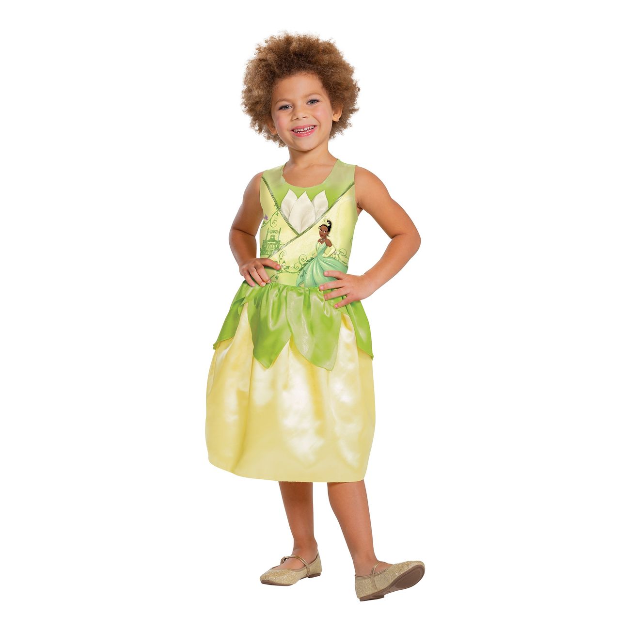 Tiana Børnekostume - Disney prinsesse kostume til børn