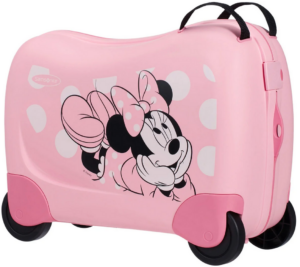 minnie mouse kuffert, minnie mouse trolley, minnie mouse kuffert med 4 hjul, minnie mouse rejseartikler, minnie mouse rejsekuffert, disney trolley, disney kuffert