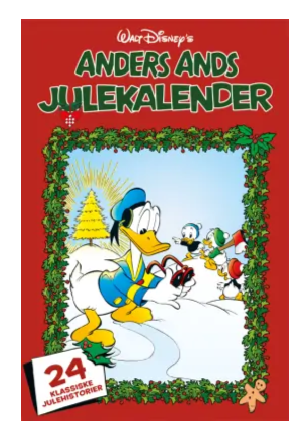Anders Ands Julekalender bog - Disney julekalender 2023