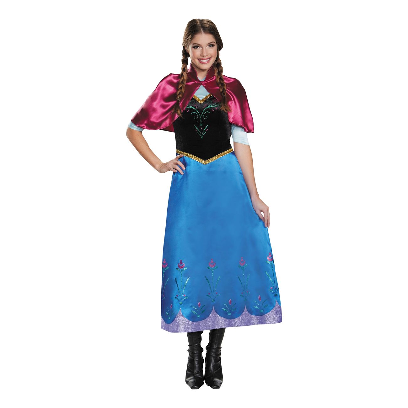 Disney Frozen Anna kostume - Anna kostume til voksne